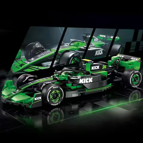 C44 Cada C55032 KICK Sauber Team Building Blocks 1:24 Sports F1 Car Number 24 Construction Toys for 
