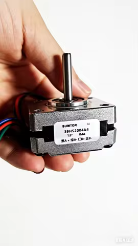39x39mm Ultra-Thin Stepper Motor | 20/26mm Body | 12V/24V 4-Wire | 0.4A 8N.cm for CNC 3D Printer