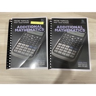 IGCSE Additional Mathematics (0606) Topical Past Paper Questions - Part 1 & 2 - SELLING AT HALF PRIC
