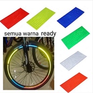 Motorcycle car tire sticker reflector Wheel Reflective Sticker Wheel Sticker luminous tire sticker