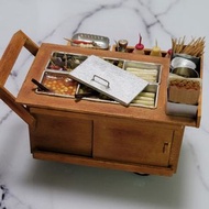 (包順豐)黏土手作_魚蛋腸粉車仔檔_收藏品_送禮_禮物_紀念品_微型手作_handmade_大排檔_經典懷舊_dai pai dong_fish ball_獨一無二_香港小食