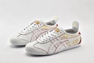 Asics Onitsuka Tiger 鬼塚虎 Mexico 66 白紅 燙金 皮革 復古鞋 休閒鞋 男女鞋