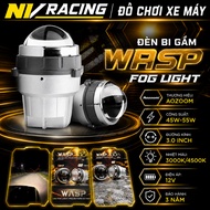 Genuine Aozoom Wasp 3.0 Inch Underbody Light, 55W Capacity, Fog-proof Yellow Light for Motorcycles a