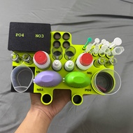 Salifert MG/KH & Hanna NO3/PO4 Test Kit Holder – Aquarium Test Kit Holder | 3D Printed PETG