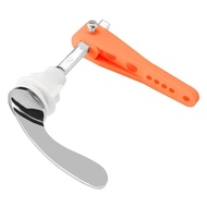 <HRDEAL>Standard Flush Tank Cistern Metal Lever- Chrome Plated Toilet WC Cistern Handle