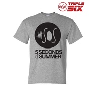 TRIPLESIX - T-Shirt / T-Shirt - 5 seconds of summer 5SOS - GREY