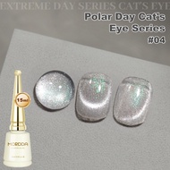 MORDDA สีเจลลูกแก้ว มี12สี (DD200-21) Polar Day Cats eyes สีเจลทาเล็บ ฝาทอง 15ml -wenailsth