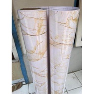Sticker Lantai Marmer Glossy Tahan Air