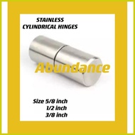 ∽ ╰ ◆ STAINLESS CYLINDRICAL HINGES/CYLINDRICAL HINGES