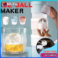 Ice Ball Maker Mold Tray Ice Cube Tray Whiskey Ice Ball Maker Ice Mold Tray Self-Made Round Ice Ball