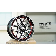 Raxer NEO6 *with flow forming technology* Spec - 15X7JJ 8H100/114.3 ET35 (New Rim)