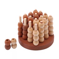 Tabletop Game Three-Dimensional Four-in-a-Row Chess Challenges Intelligence and Spatial Thinking, Ed