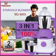 Stainless Steel STARGOLD Blender SG-1373 (3 in 1 System) 600w cooper motor 2 years warranty mixer gr