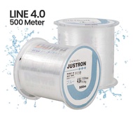 Justron Nylon Series Braided Fishing Line 500M - MR-500M