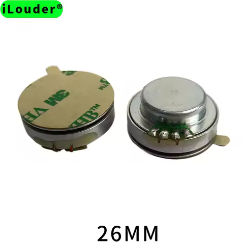 Mini 26mm 4 Ohm/8ohm for choose RMS 3w Audio Vibration Exciter 1 Inch Metal Bone Conduction Transduc