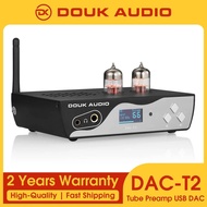 Douk Audio DAC-T2 HiFi S/PDIF USB DAC Preamp Bluetooth 5.0 Receiver OPT/COAX Digital to Analog Conve