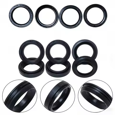2/4/8/16pc 36*48*11 / 36 48 11 mm Front Fork Damper Oil Seal Dust Seal For Yamaha DT 125 250 XT 250 