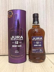 [2025年世界威士忌大賽銅獎］Jura 12 years Sherry Cask Whisky, 700ml, 40%