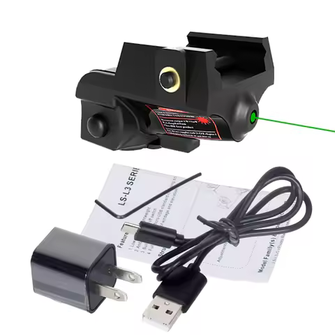 5mw Rechargeable G17 G19 Taurus G2C Blue Green Red Dot Laser Sight Fit For Picatinny Rail Aiming Laz
