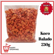 *HOKI Snack* Koro Balado Nuts 250gr/Koro Peeled Balado