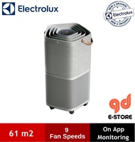 Electrolux PA91-406GY Pure A9 61m2 On App Monitoring Air Purifier PA91406GY