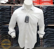 KEMEJA CARDINAL FORMAL WARNA PUTIH PUTIH TERBARU SLIM FIT