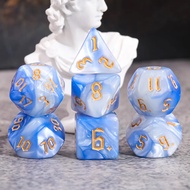 Ethereal Serenade Dice Set of 7 | For DnD D&D MTG RPG TRPG Board Game Tarot Cards Magic