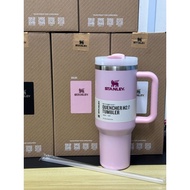 Stanl.e/y 40oz/1.1L Quengher H2.0 Tumbler With Handle With Straw Lids Stainless Steel Coffee Termos
