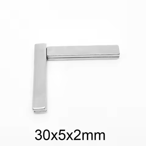 30x5x2mm Quadrate Magnet 30x5x2 Block Powerful Strong Magnets 30*5*2 For Home Refrigerators, Offices