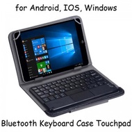 Universal Keyboard Bluetooth Touchpad Case Casing Cover Tablet 7 8 Inch Android IOS Windows