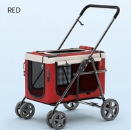 ONE - BB車,寵物手推車（紅色）【車包分離款】