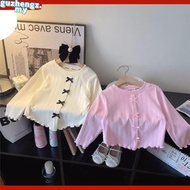 [1-6±yrs] OOTD Baju Budak Perempuan Baju Kanak 2025 Girl Kids Shirt Blouse Top Soft Cotton Long Slee