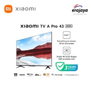 【NEW】Xiaomi TV | A Pro 43 Inch 2025 | 4K UHD | QLED Display | 60Hz | Google TV | Google Assistant Bu