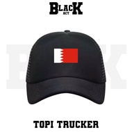 BAHRAIN FLAG TRUCKER HAT