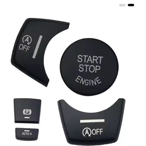Car Push Engine Start Stop Button Cover Stickers Fit For BMW 5 GT5 6 7 F10 F07 F12 F01 Series X3 X4 
