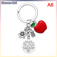 [Blossom] Teacher Appreciation Gifts Keychain Idea for Christmas Birthday Teachers Christmas Thank You Gift Keychains Bag Accessories
