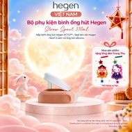 Hegen 240ml Straw Spout Slow Flow Straw bottle accessory set with large lid, safe for babies Hegen o