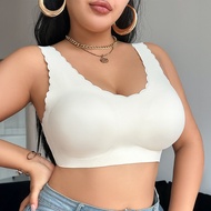 Meary Plus Size Gathered Bra 1XL-4XL