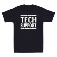 Elon Doge Tech Support Funny Quote Saying Gift Retro Men'S Short Sleeve T-Shirt