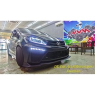 FULL SET Perodua Myvi Gen3 GT Bumper Full Set Front+Rear+Side Skirt+DayLight+LED Reflector