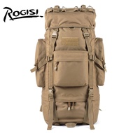[Tactical Equipment] ROGISI ROGISI 65L Outdoor Climbing Bag Waterproof Travel Men Women Backpack Cam