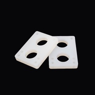 2pcs Skateboard Riser Pad 6mm 3mm 11mm Silica gel Gaskets for Longboard Dance Board Soft Longboard super Shockpads