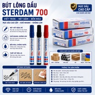 Sterdam 700 Multi-Purpose Oil Marker Pen 1.5mm Felt Nib Quick-Dry Ink Waterproof Writing All Materia