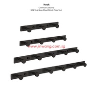 Hook Matt / Black / Chrome B0103 Germany Brand