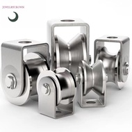 Heavy Duty Sliding Gate Roller Wheel V Type Stainless Steel Wear Resistant for Home Garage Yard Slid