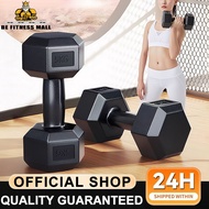 Dumbbell Set 2/4/5/6/8/10/12/15/20KG Hex Dumbbells Rubber Fitness Equipment for Men Dumbell