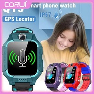 Q19 Kids Smart Watch 2G Sim  WiFi LBS Tracker SOS Cam Children Mobile one Voice Chat Math Game Flashlight Kids Smart Wat