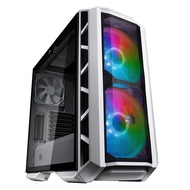 Cooler Master MasterCase H500P Mesh White ARGB Airflow ATX Mid-Tower, Dual 200mm Customizable ARGB L