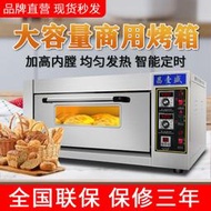 烤箱昌壹盛一層一盤烤箱商用二層三層六盤平爐烘焙電烤箱大容量大型