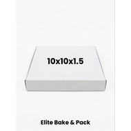 Cake Box ( 10x10x1.5 , 10x10x2.5 , 10x10x5 , 12x12x2.5 )